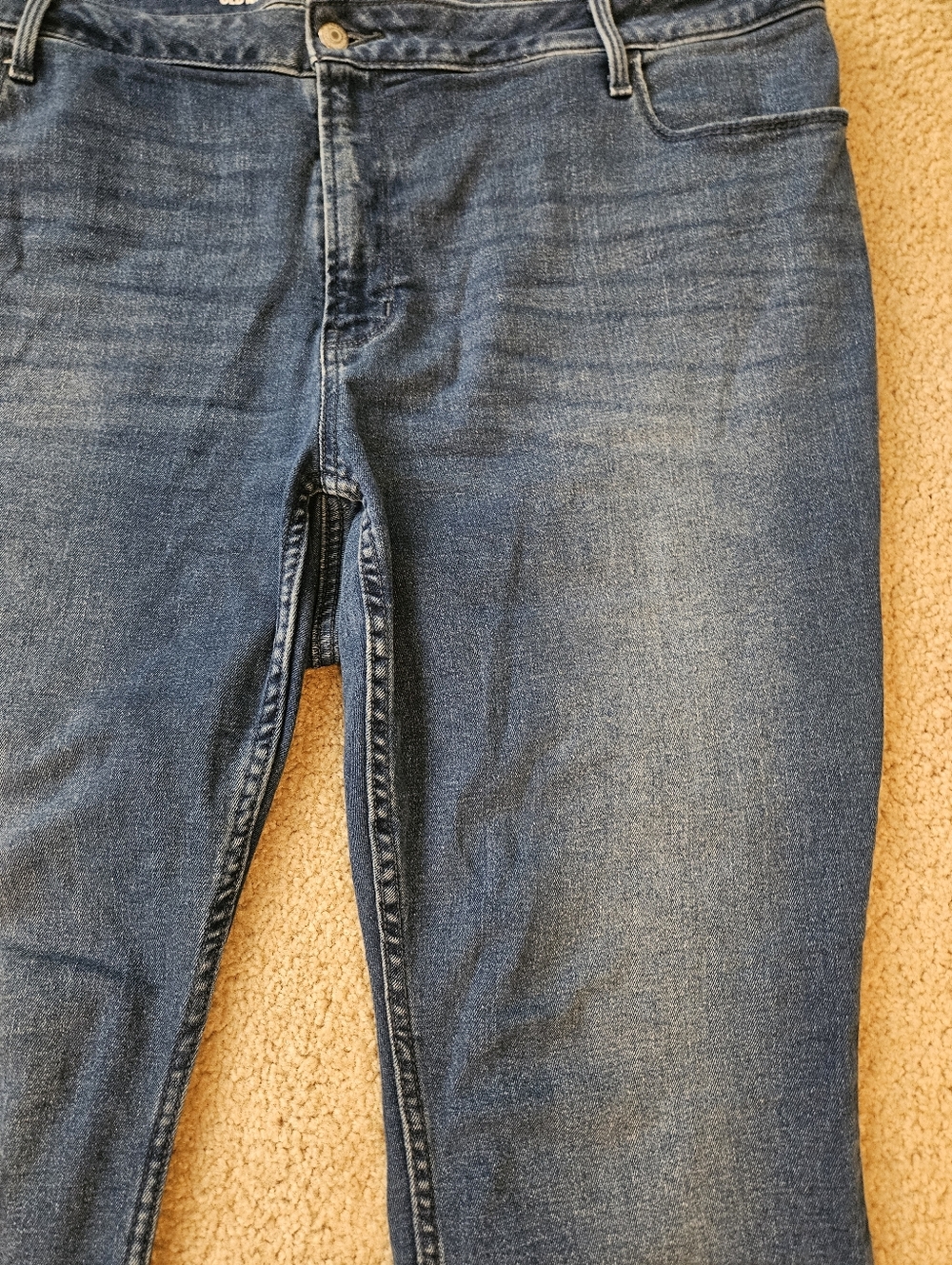 Old Navy High Rise Wow Super Skinny Dark Blue Women's Jeans Size 22 - Picture 6 of 10